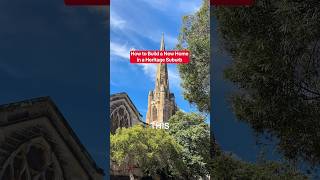 How do you build something new in a suburb full of history? Like this 👀
