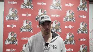 Grand Rapids winger John Leonard on leading the AHL with nine goals