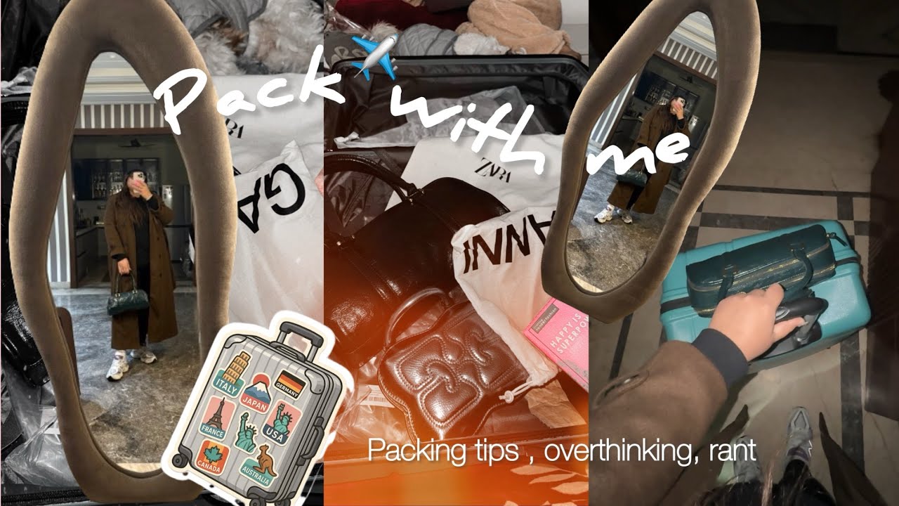 Pack with me 🧳✨ | Packing tips + 80% rant, 20% actual packing