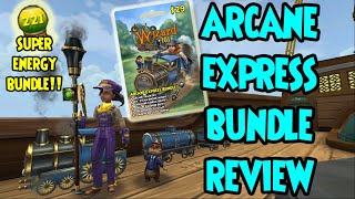 Wizard101: 🤩🚂ARCANE EXPRESS BUNDLE REVIEW🤩🚂