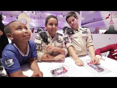 مشاركة النادي العلمي القطري في درب الساعي 2019