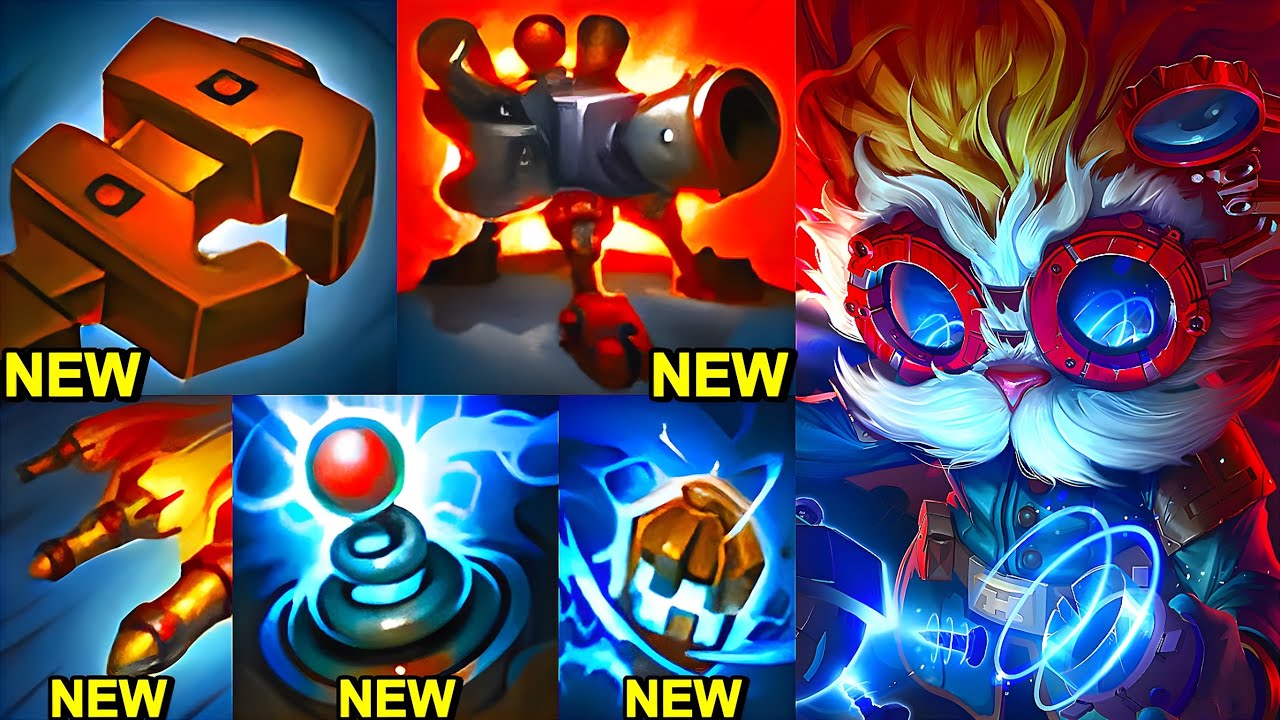 Wild Rift China Heimerdinger - NEW HEIMERDINGER IS BROKEN OP !? - New Soulstealer Heimer Build Runes