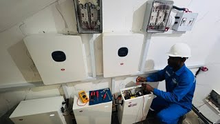 This Solar Inverter System Can Powers 38 Rooms Hotel And Reception Hall With Air Conditioners. Thumb