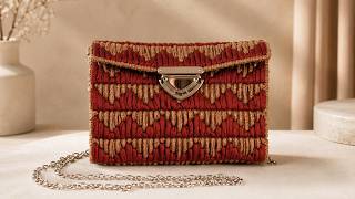DIY Handmade Bag from Plastic Canvas | Easy Step-by-Step Tutorial