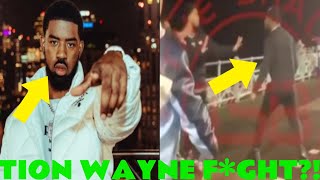 Tion Wayne Caught In Street Brawl In Brighton?...