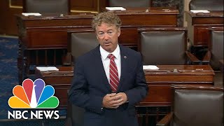 Watch: Senator Rand Paul Objects To Passing 9/11 First Responders Bill | NBC News