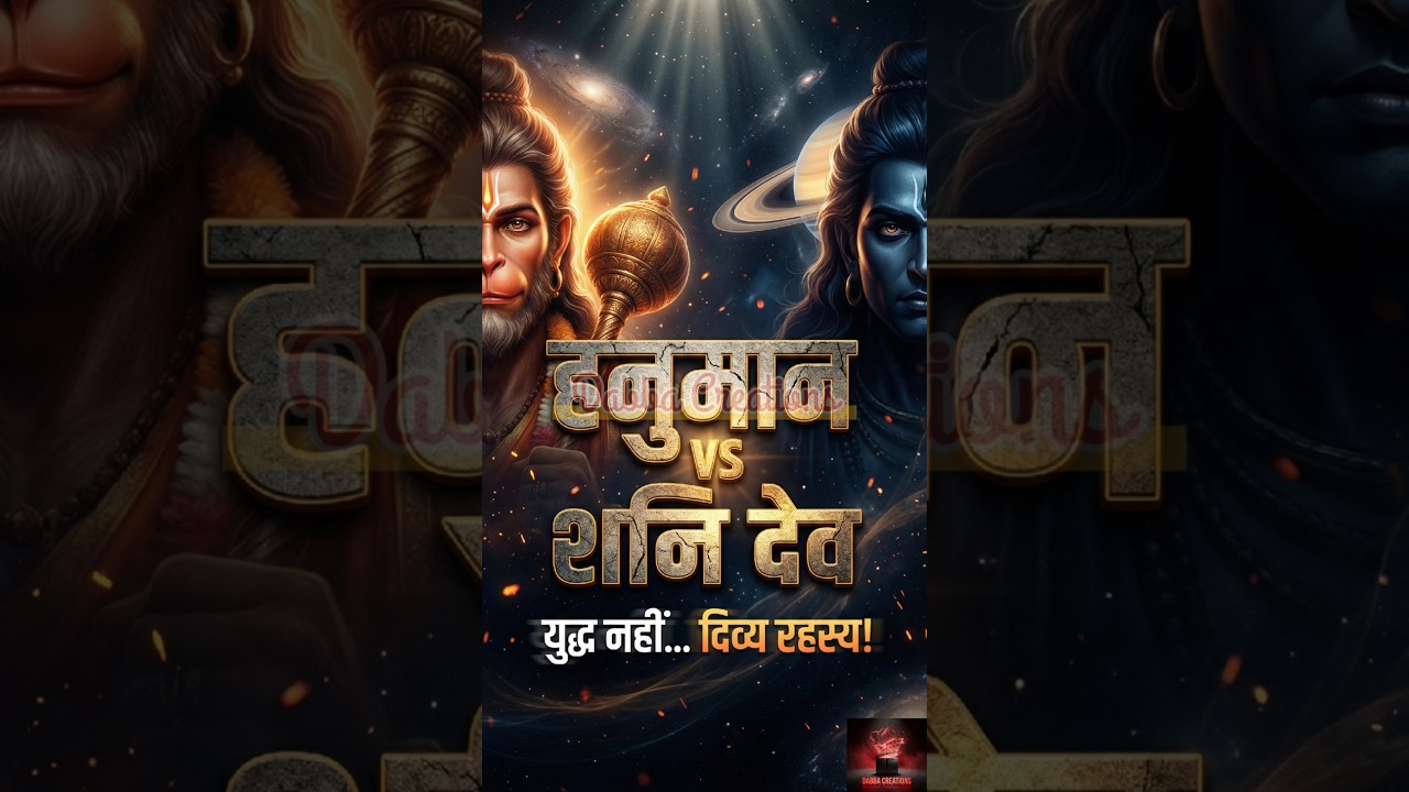 Hanuman 🆚 Shanidev हनुमान जी की भक्ति vs शनि देव का प्रकोप ⚡🕉️ 