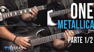 Vignette de la vidéo "Metallica - One - Parte 1/2 (como tocar - aula de guitarra)"