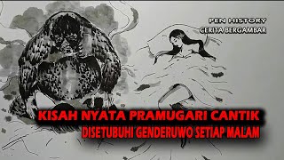 KISAH NYATA PRAMUGARI CANTIK DISETUBUHI GENDERUWO TIAP MALAM - Cerita Gambar - Cerita Bergambar