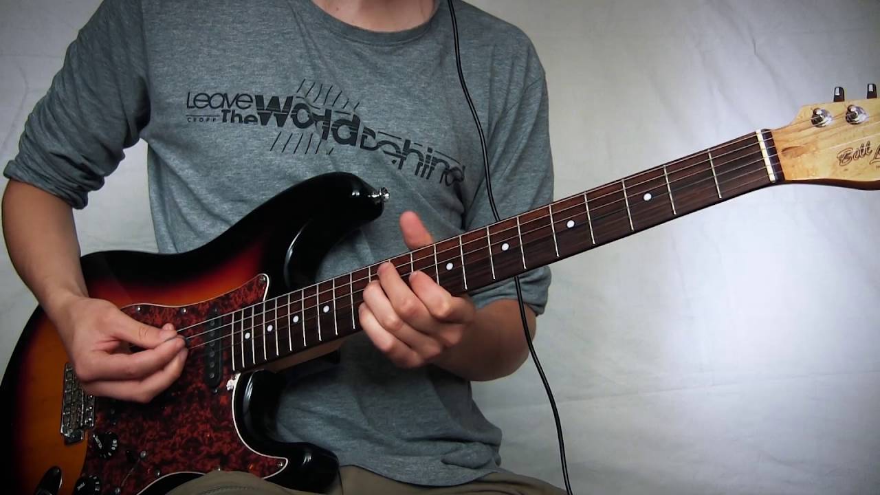 Red Hot Chili Peppers By The Way Guitar Cover YouTube