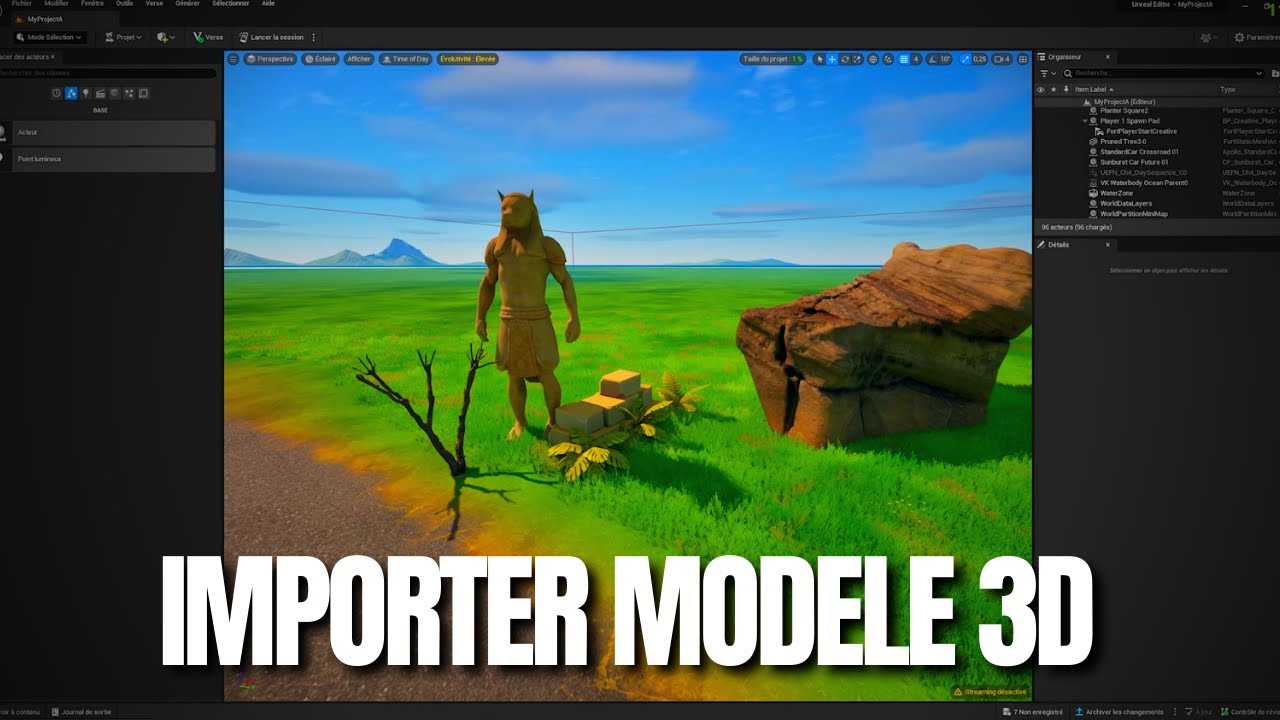 Importer des MODELES 3D (voiture, bâtiments...) sur le CREATIF 2.0 Fortnite !