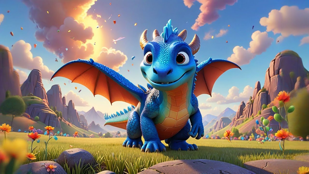 Five Little Dragons Breathe Rainbow Fire + More Nursery Rhymes & Kids Songs