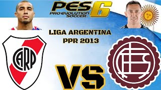 PES 6 PC LIGA ARGENTINA PPR 2013 RIVER VS LANUS