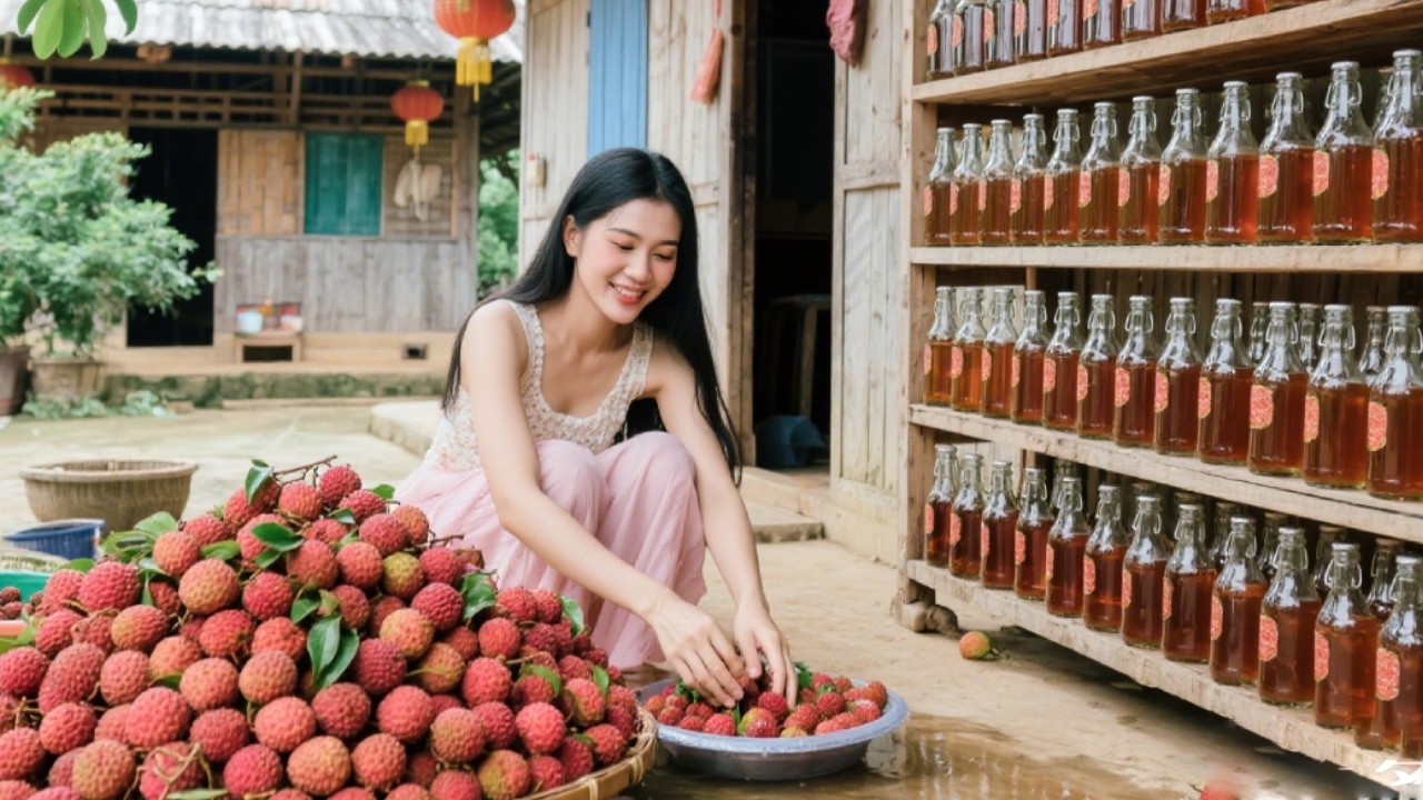 De la Rama a la Botella: El Intrincado Arte de la Fermentación y Destilación del Vino de Lichi