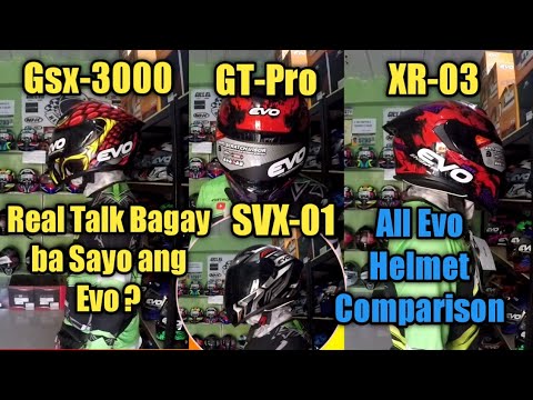 Evo Helmet Comparison Real Talk Youtube Evo Helmet Comparison Real Talk Youtube