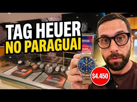 PARAGUAY SHOPPING 2026: LUXURY WATCHES AT MONALISA (TAG Heuer, Cartier, Breitling, and Casio)