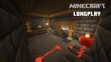 Minecraft Mining Longplay 4K – Relaxing Cave Exploration (No Commentary, Survival ASMR)