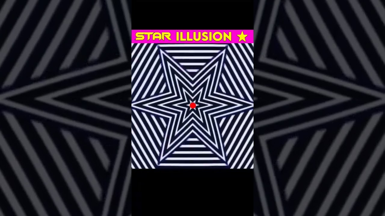 Star Illusion | illusion | Optical illusion | 