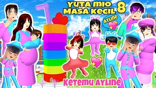 YUTA MIO MASA KECIL Saat MAMA HAMIL MELAHIRKAN Ketemu BABY AYLINE-DRAMA SAKURA SCHOOL SIMULATOR SSS