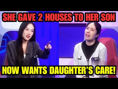 Mom Ignored Daughter in Trouble, Gave Both Houses to Son—Now She Wants Daughter’s Support!