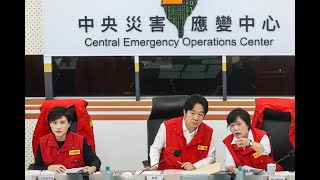 颱風山陀兒轉強颱 賴總統：全力協助地方防救災