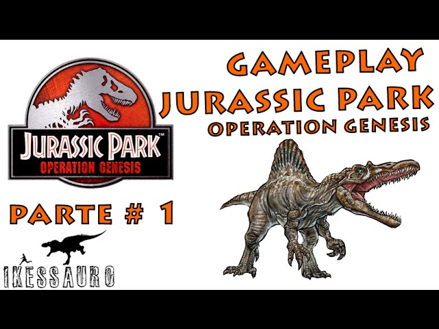 JURASSIC PARK OPERAÇÃO GENESIS PS2 GAMEPLAY PT BR 