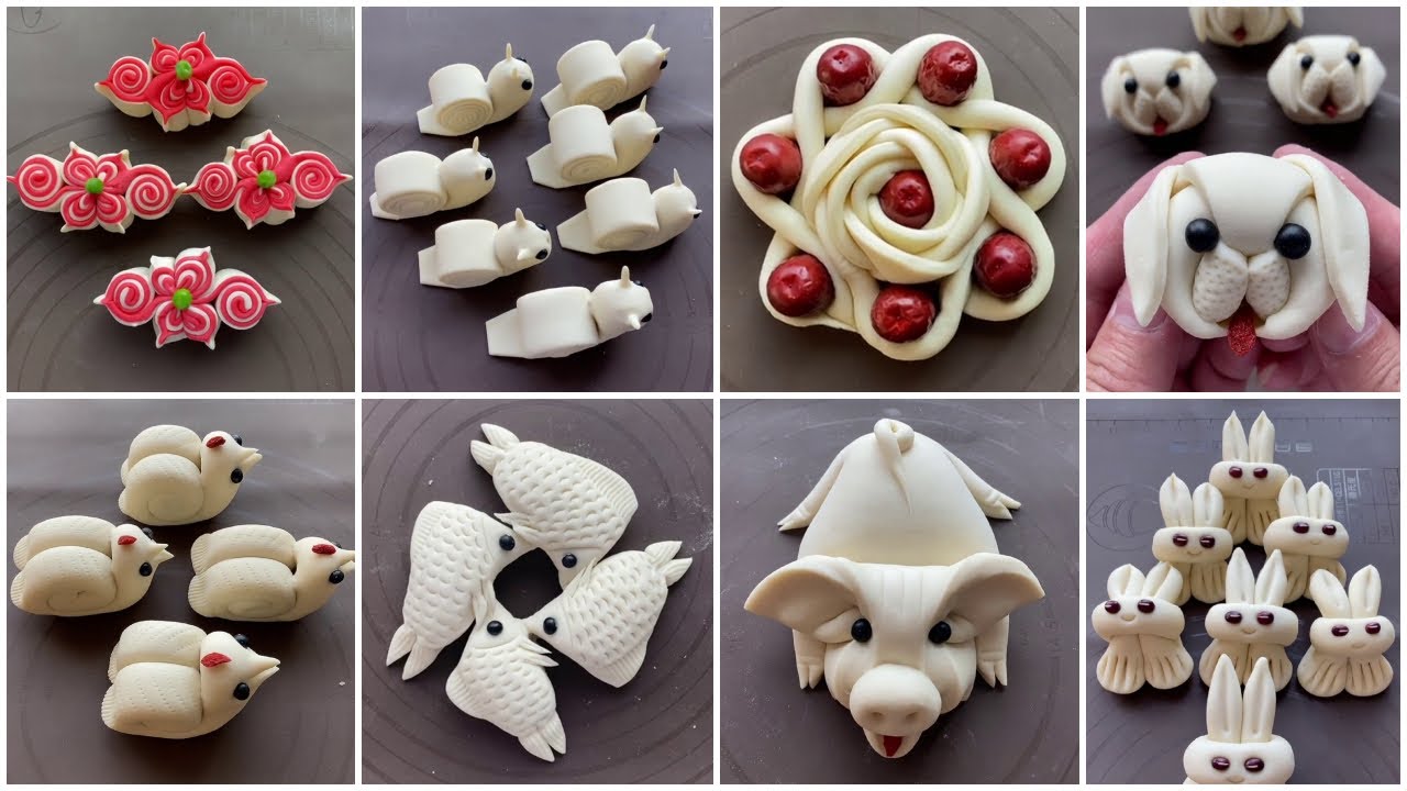 10+ Creative Dough Craft Ideas Amazing Art in Wheat Dough YouTube