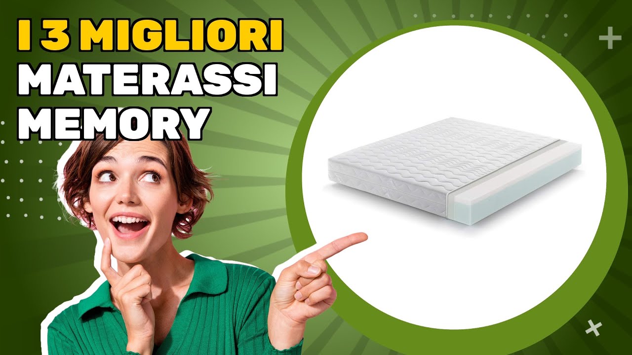 I 3 migliori materassi memory 2026: la mia classifica definitiva