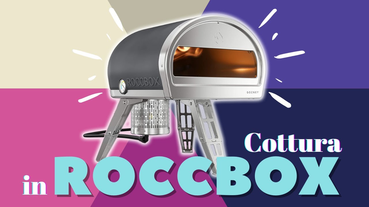 Cottura Pizza Napoletana Nel Forno Roccbox. Cooking Neapolitan Pizza Using Roccbox Oven.
