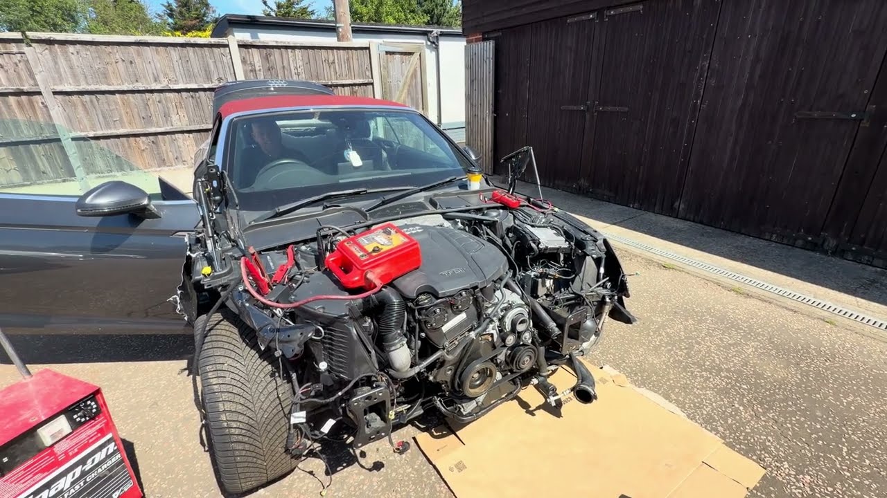 WILL IT RUN? AUDI A5 CONVERTIBLE FROM COPART SALVAGE AUCTION