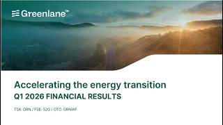 Greenlane Q1 2026 Financial Results
