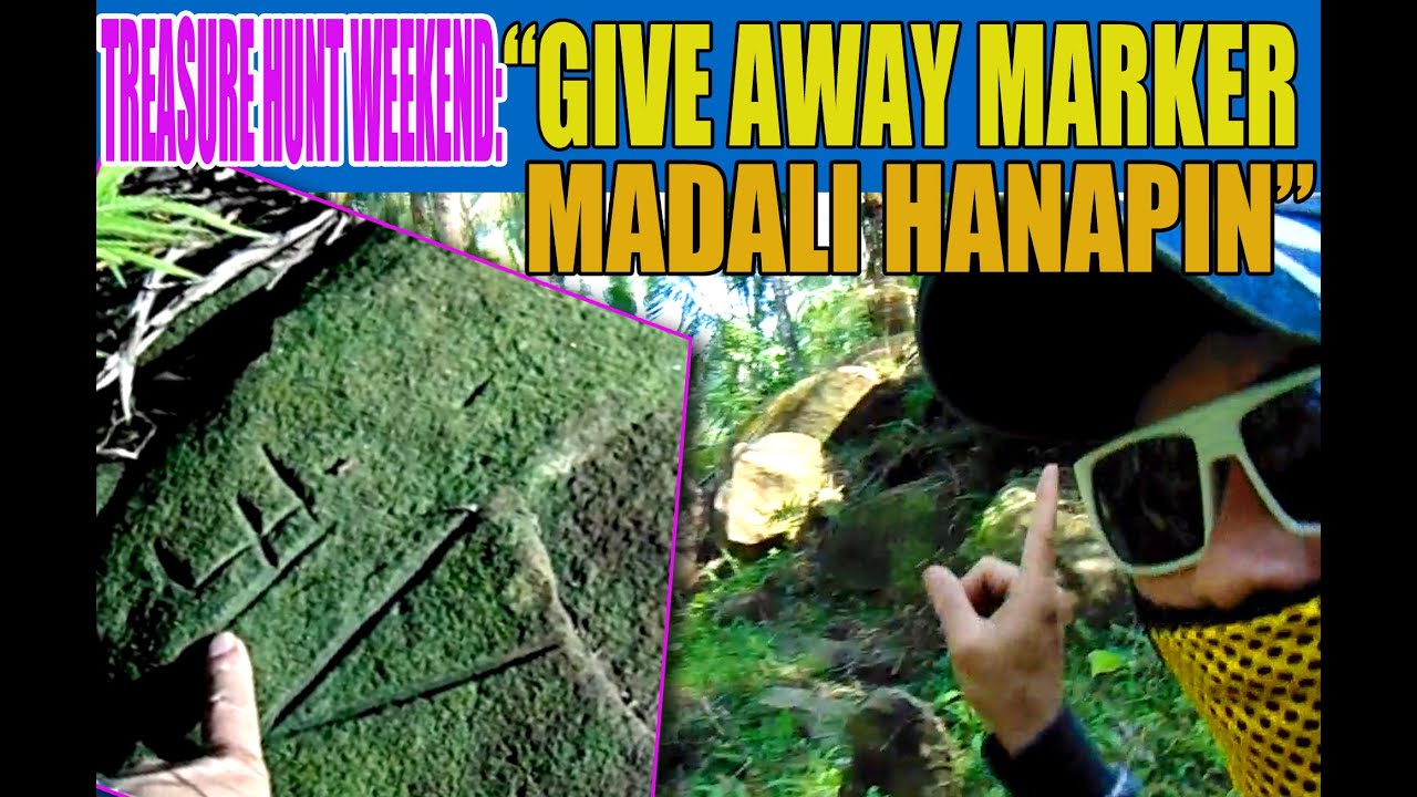 TREASURE HUNTING WEEKEND: "GIVE AWAY TREASURE SA MALAKING BOULDER"