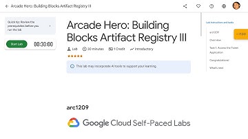 Arcade Hero Building Blocks Artifact Registry III arc1209