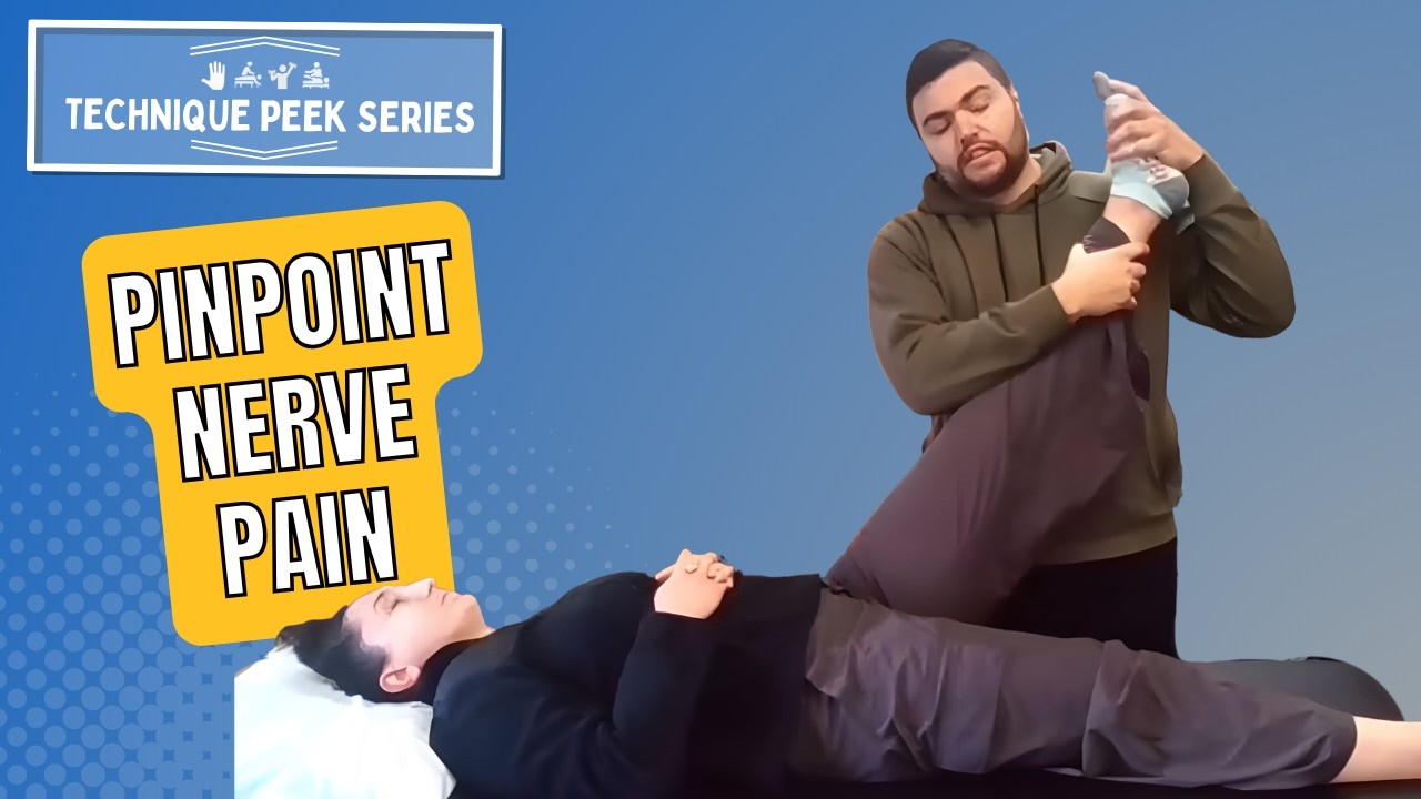 How to Perform the SLR Nerve Tension Test (Sural, Tibial & Peroneal Bias)