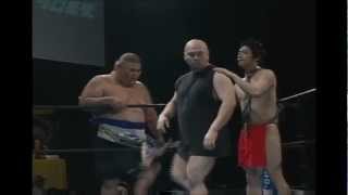 2008.4.14西口DXプロレス[長州小力・東京ダイナマイト vs 安田大サーカス]