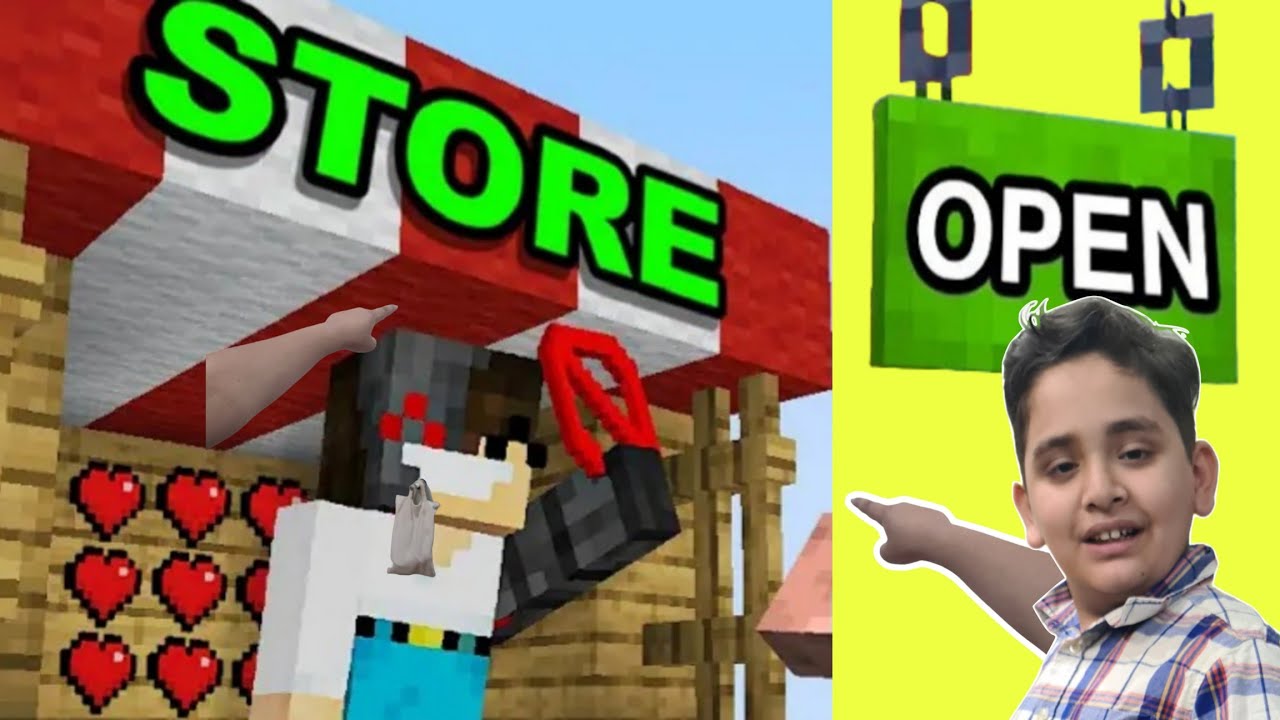 I BUILD A Huge Shop In Mincraft || Ali Ahmed Official
