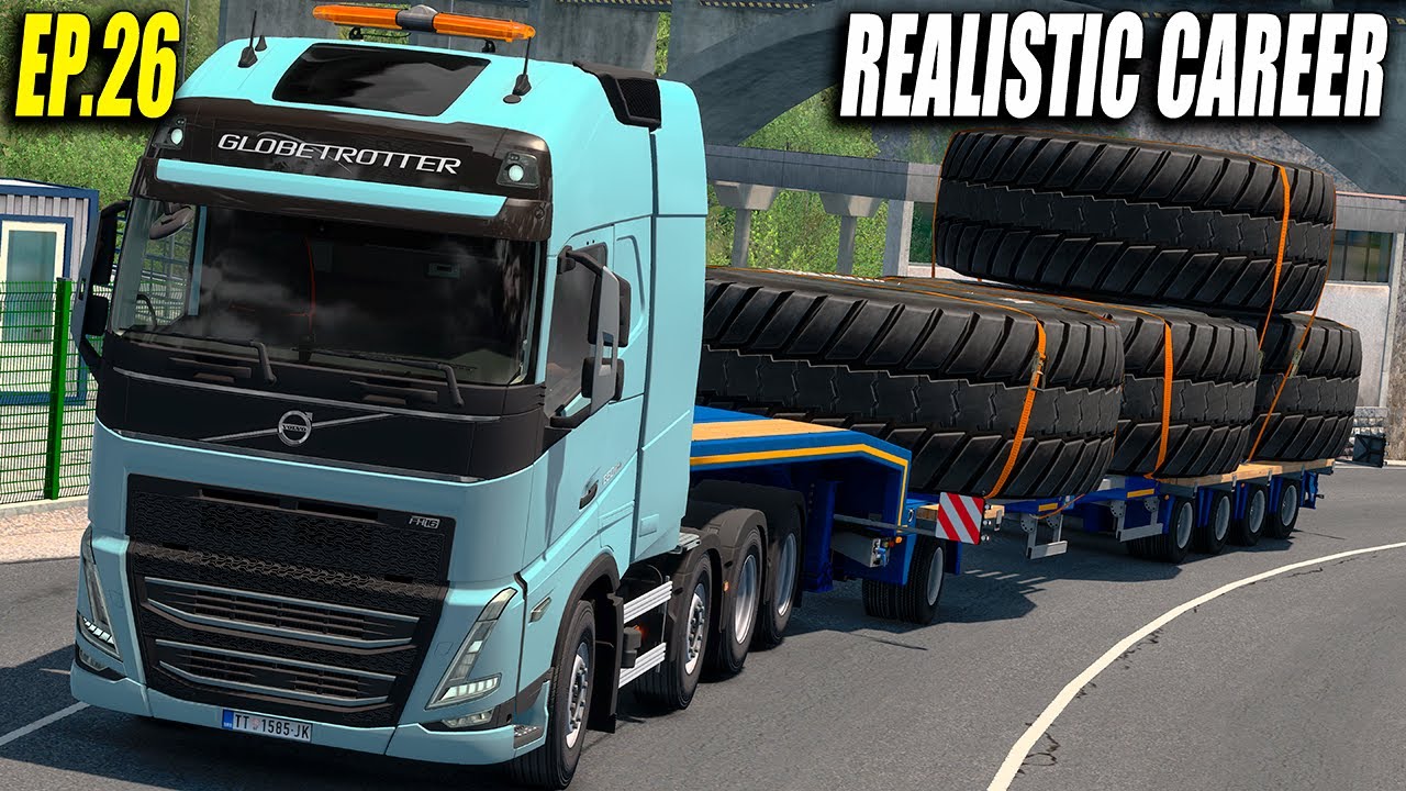 VOLVO FH 650 EURO 6 OPEN PIPE | REALISTIC CAREER | ETS2 1.55 EP.26