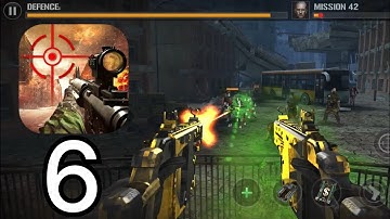 Zombie command shooting: Gameplay Walkthrough Part 6 (IOS,Android)