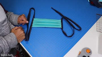 EASIEST Face Mask w/Ties Tutorial!