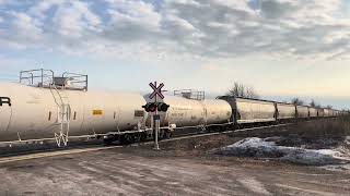 Famous Eastbound: KCS 4845 & CP 8954 pulling mixed freight | CPKC Belleville Sub | March 10, 2026 Profile
