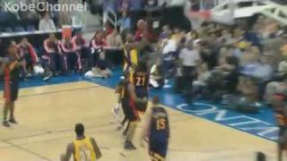 Lakers 113 vs Warriors 107: Preseason game, 20 oktober 2009