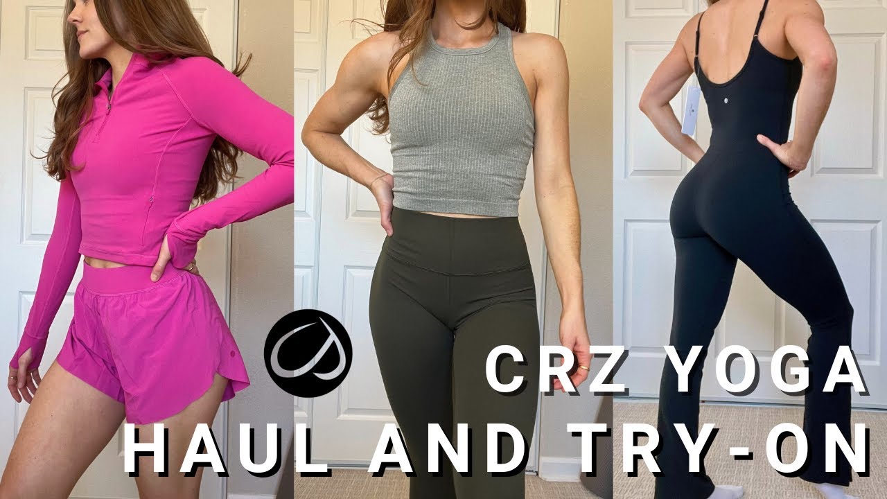 CRZ Yoga Haul   Activewear, Lululemon lookalikes 