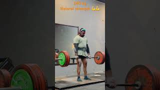 240 kg conventional deadlift ??youtubeshorts gym new motivation publicreaction happy ??