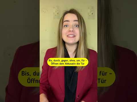 Как запомнить предлоги винительного падежа? #немецкийязык #shorts
