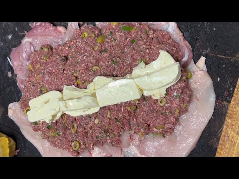 كيفاش ديصوصي دجاجة و تفارسيها وطريقة ربطها من A إلى Z نزع العضام دجاج محشي Poulet Farcie 