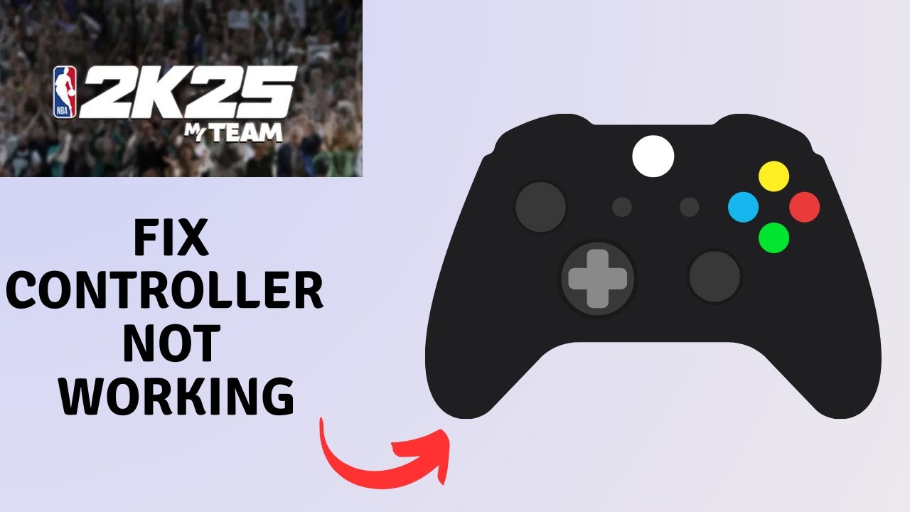 How to Fix Controller not working in NBA 2K25 MyTEAM Mobile - YouTube