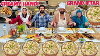 Biggest iftar Party🎉 For My Family - Chicken Creamy Handi - Snacks - BaBa Food RRC