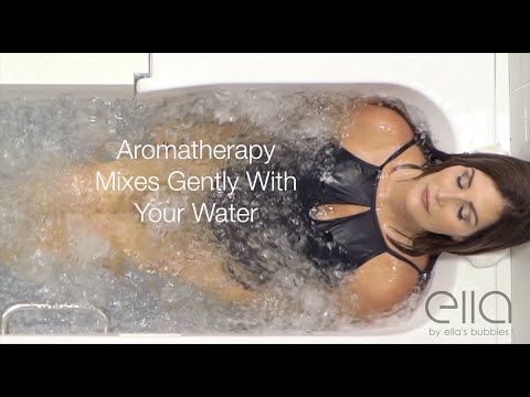 Aromaterapia en bañeras con puerta
