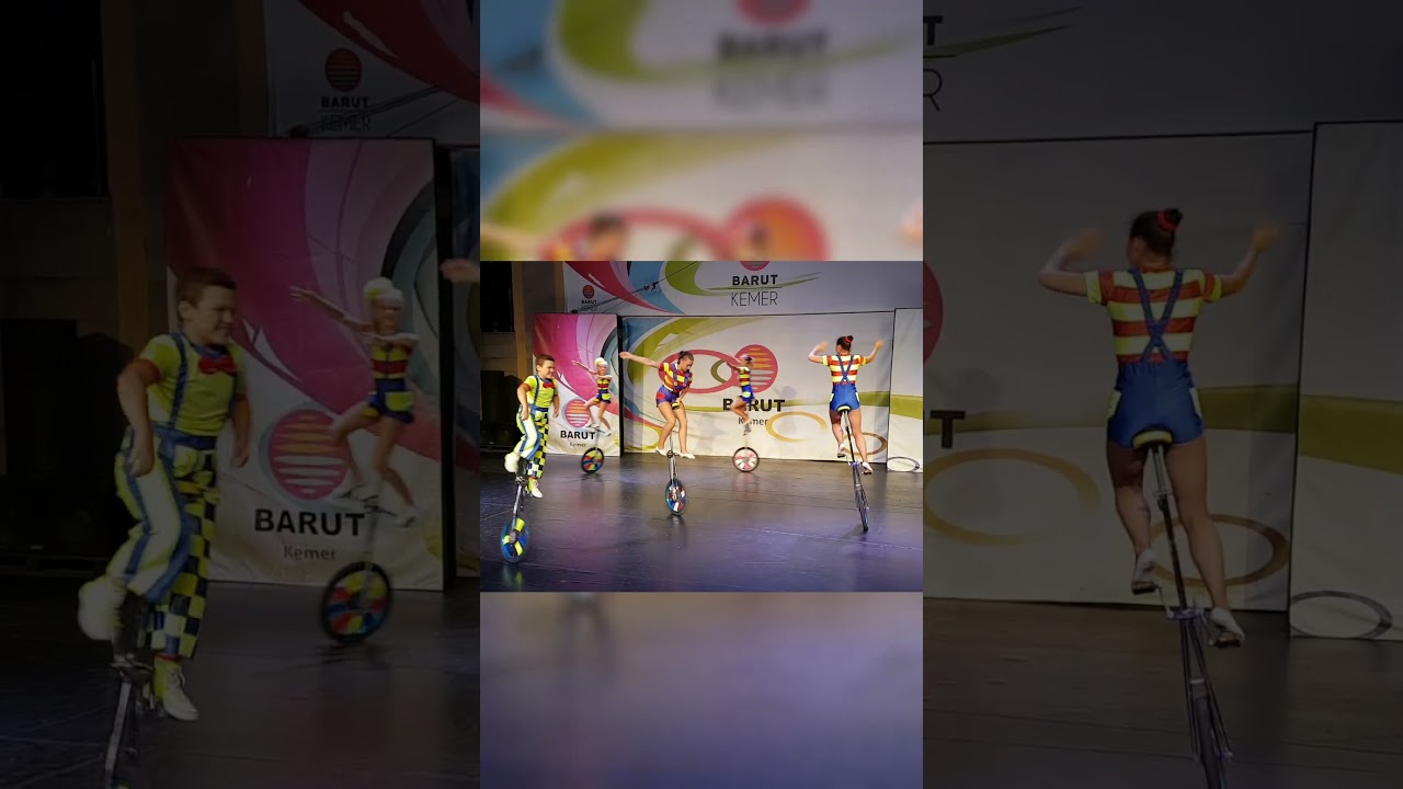 Unicycle Marvels Acrobatic Feats on Stage!