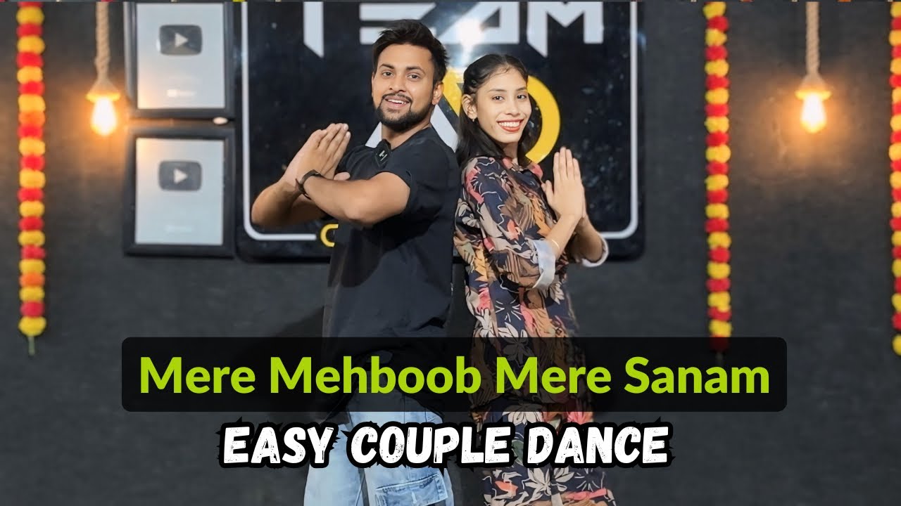 Mere Mehboob Mere Sanam | Easy Couple Dance | Ashish Raval AD